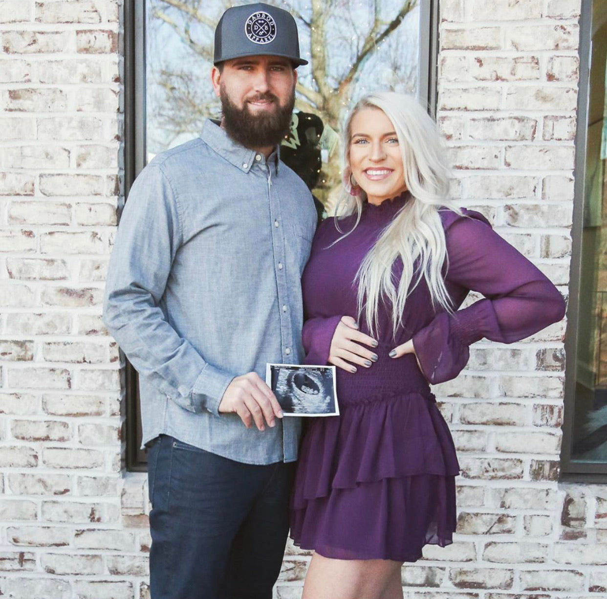 Image of DadBod Classic Logo Snapback - Charcoal Grey and Black