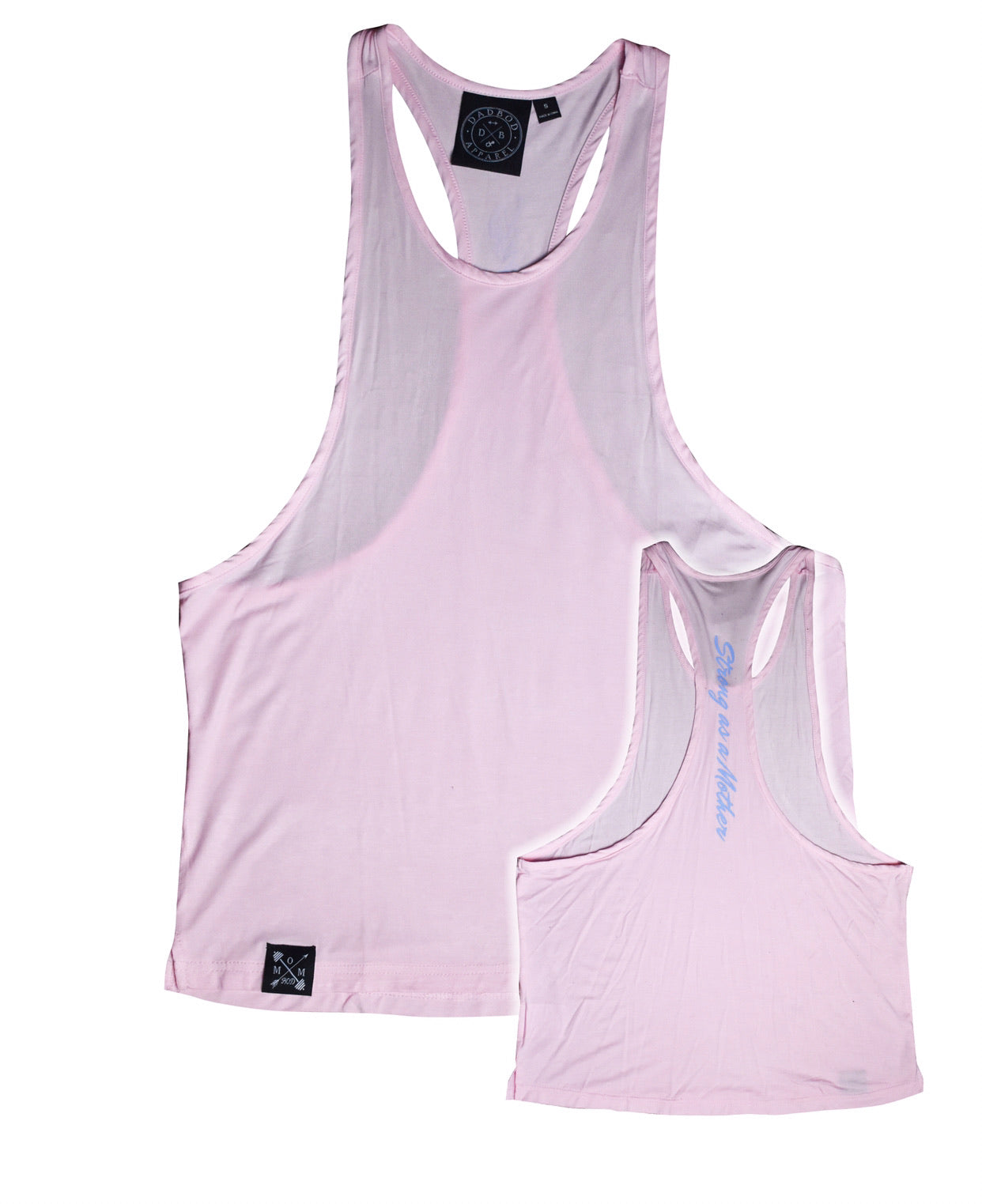 Image of S.A.A.M Drop Arm Tank (Blush Pink)
