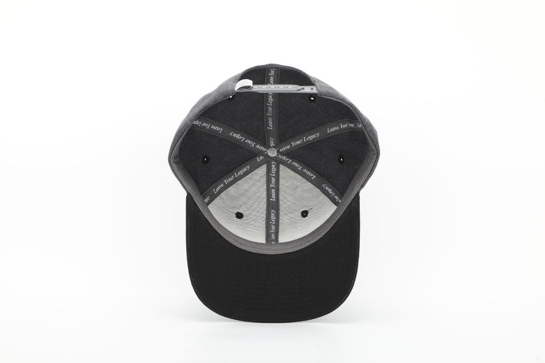 Image of DadVibes Classic - Snapback (Charcoal/Black Bill)