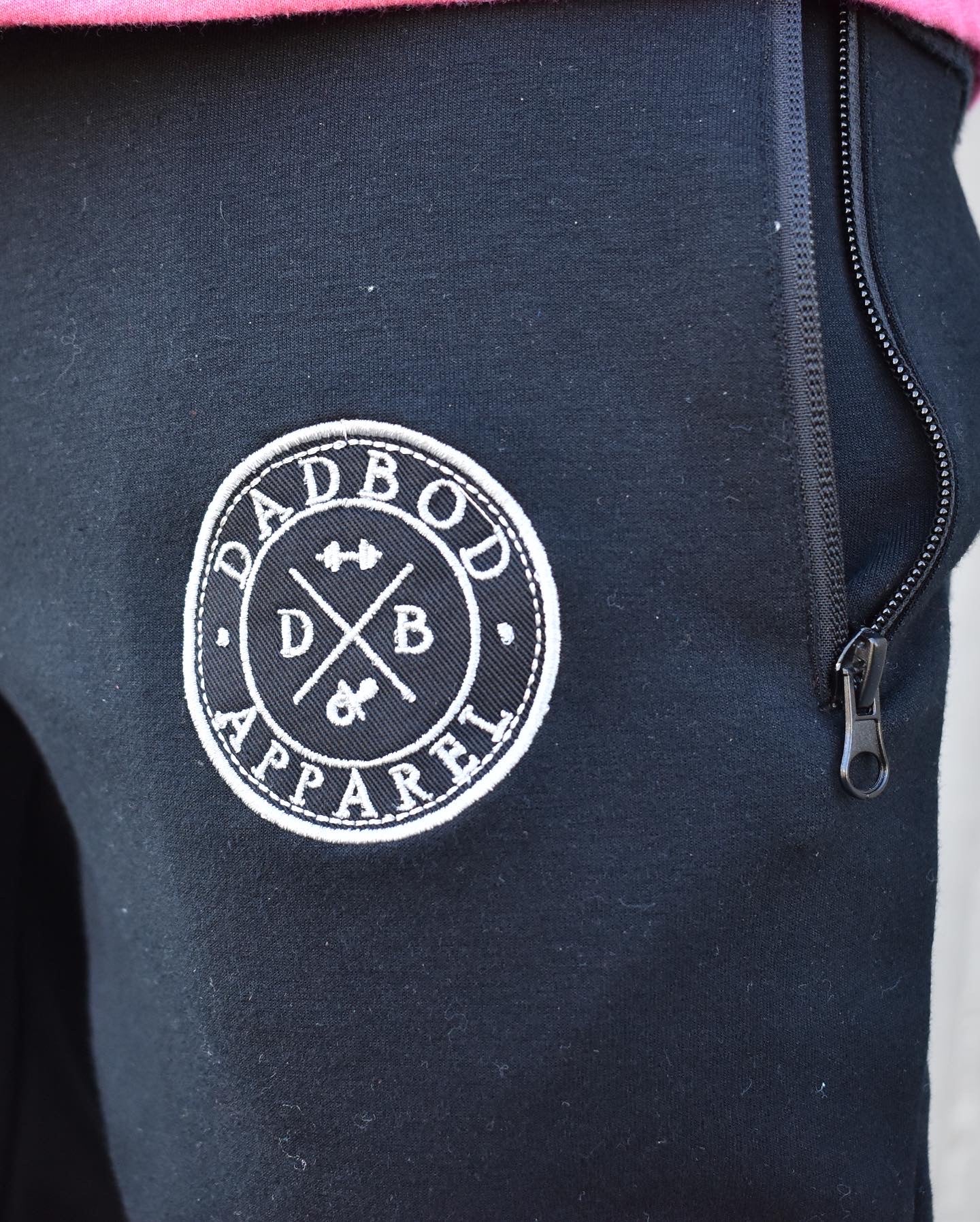 Image of Premium Dadbod Apparel Joggers (BLACK)