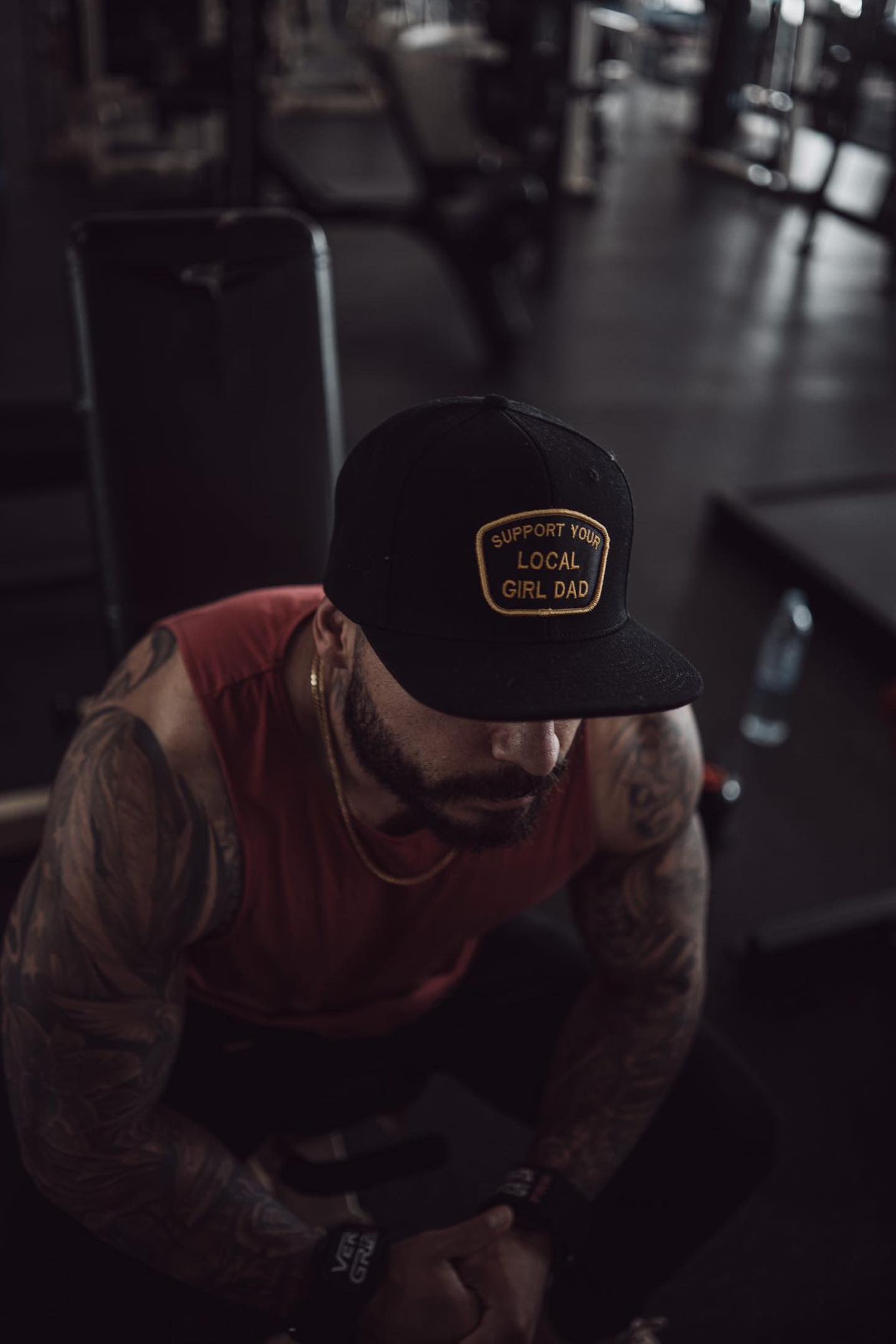 Image of Support Your Local Girl Dad Patch Hat