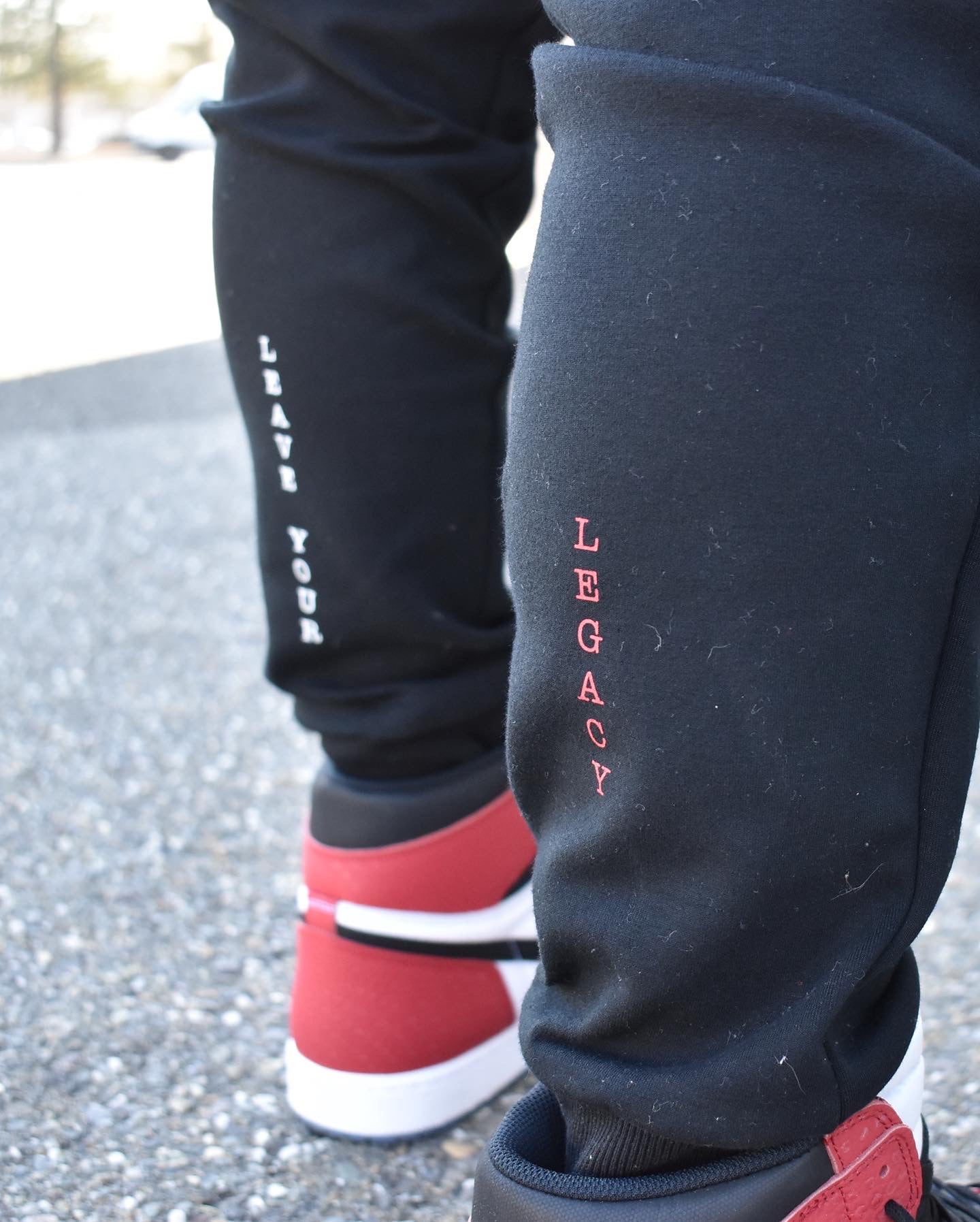 Image of Premium Dadbod Apparel Joggers (BLACK)