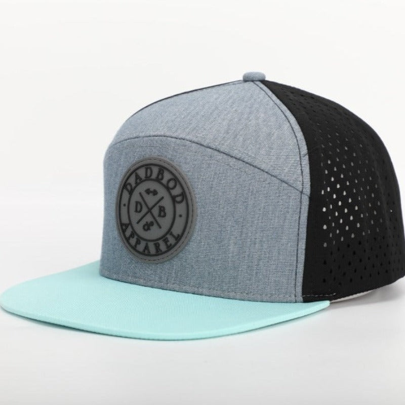 Image of Premium Active 6-Panel Logo Hat (Tri-Color)