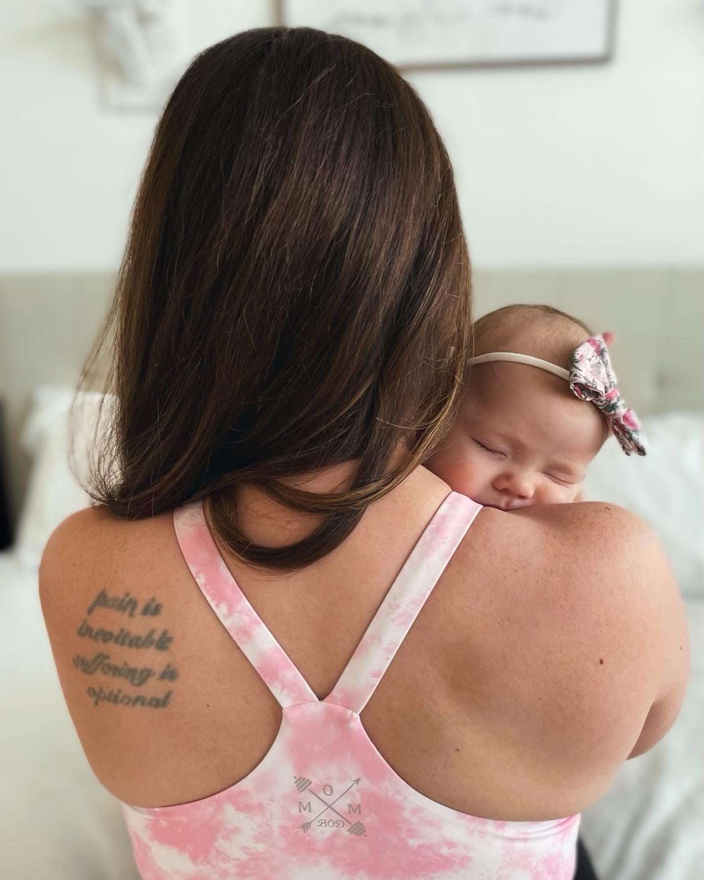 Image of Ultra Comfort Active Nursing Bra (Pink Clouds)