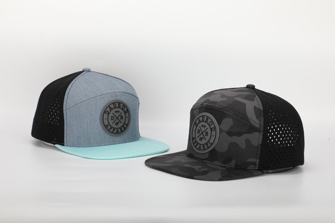 Image of Premium Active 6-Panel Logo Hat (Tri-Color)