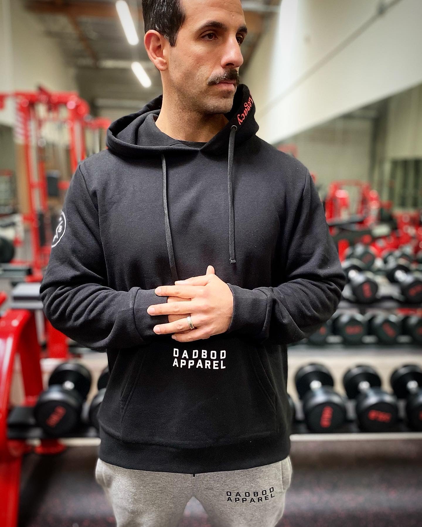 Image of Legacy Pull Over Hoodie (BLACK)