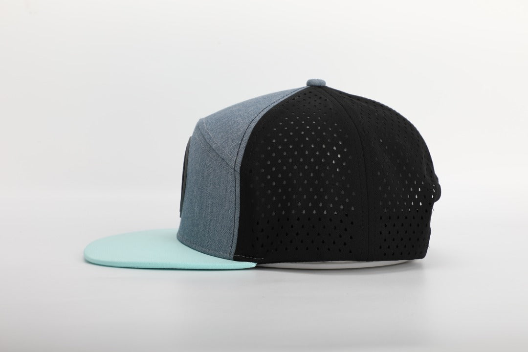 Image of Premium Active 6-Panel Logo Hat (Tri-Color)