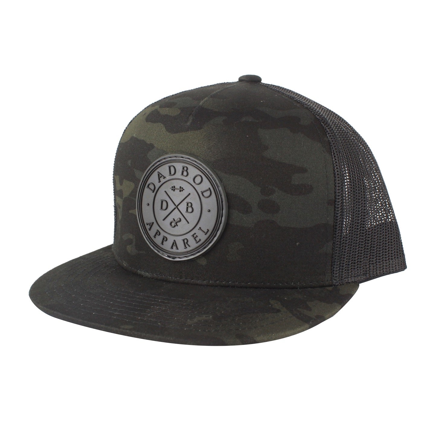 Image of Multicam Black Logo Trucker Hat (3D Logo)