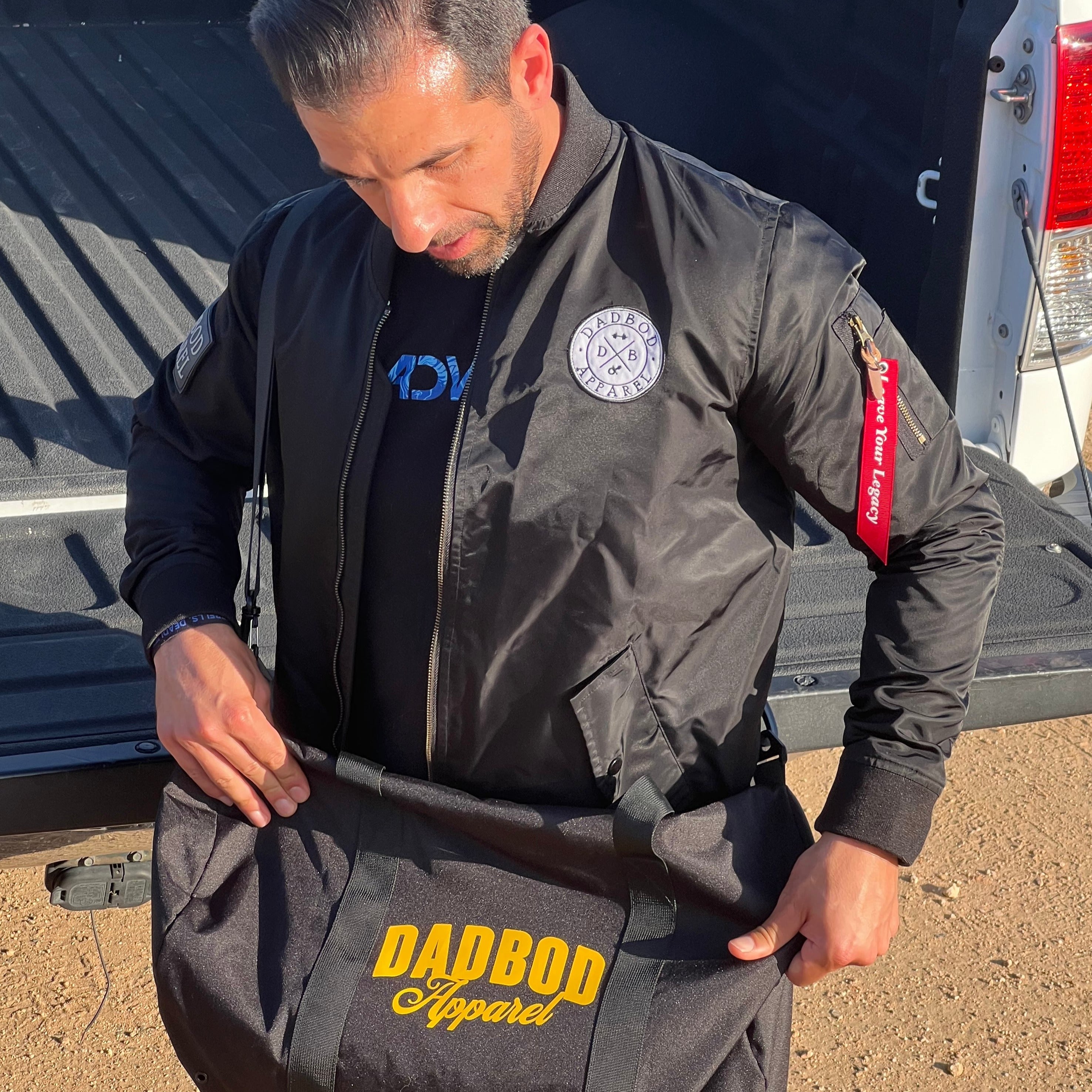 Image of DadBod All-Purpose Duffel (Solid Black)