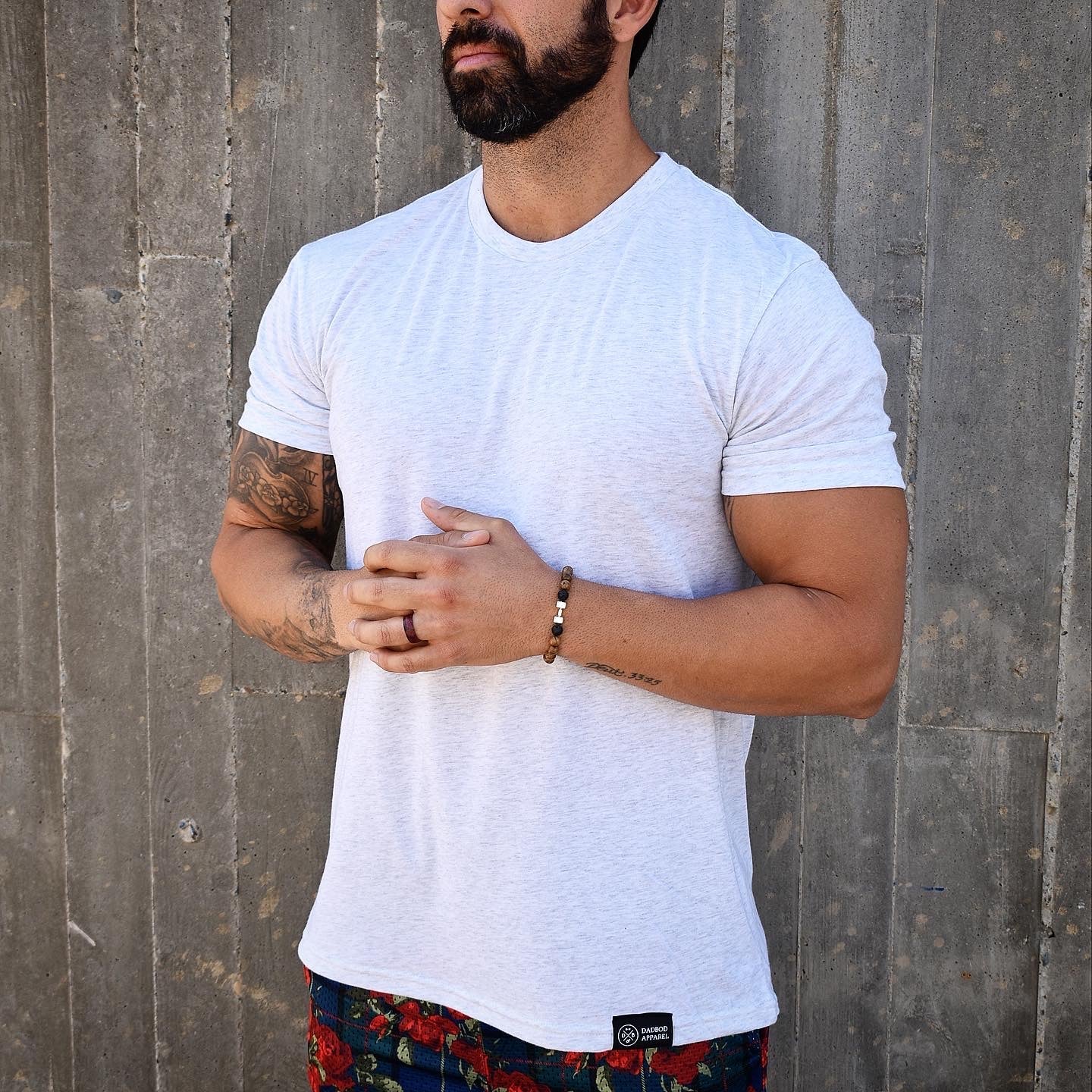 Image of The Perfect Essential Shirt (Heather White)