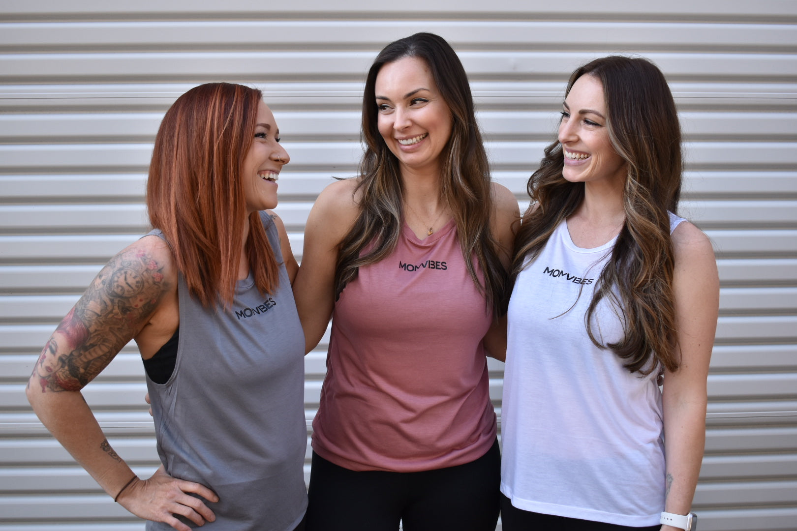 Image of MomVibes Drop Arm Tank Top