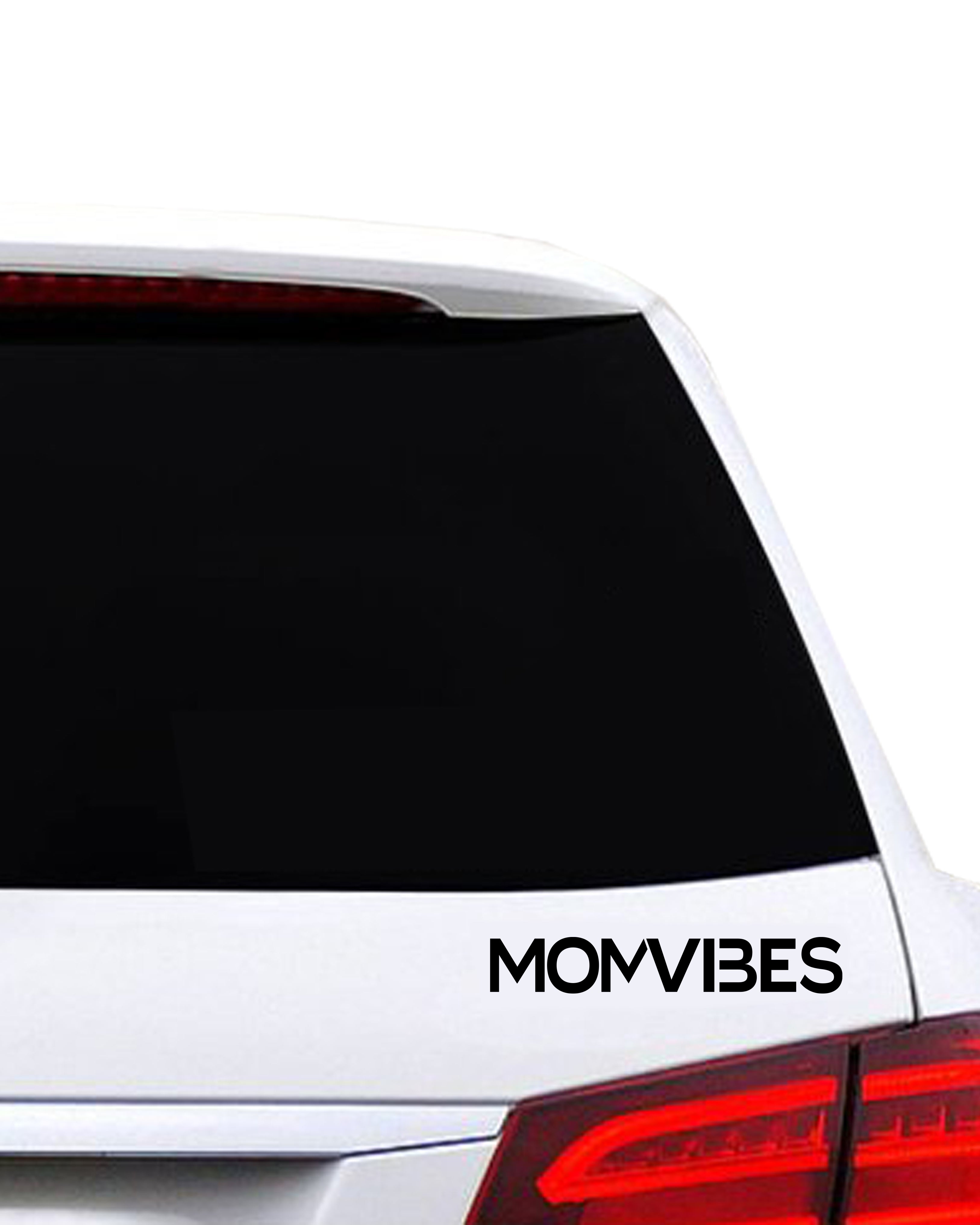Image of MOMVIBES Word Mark Die Cut Decal