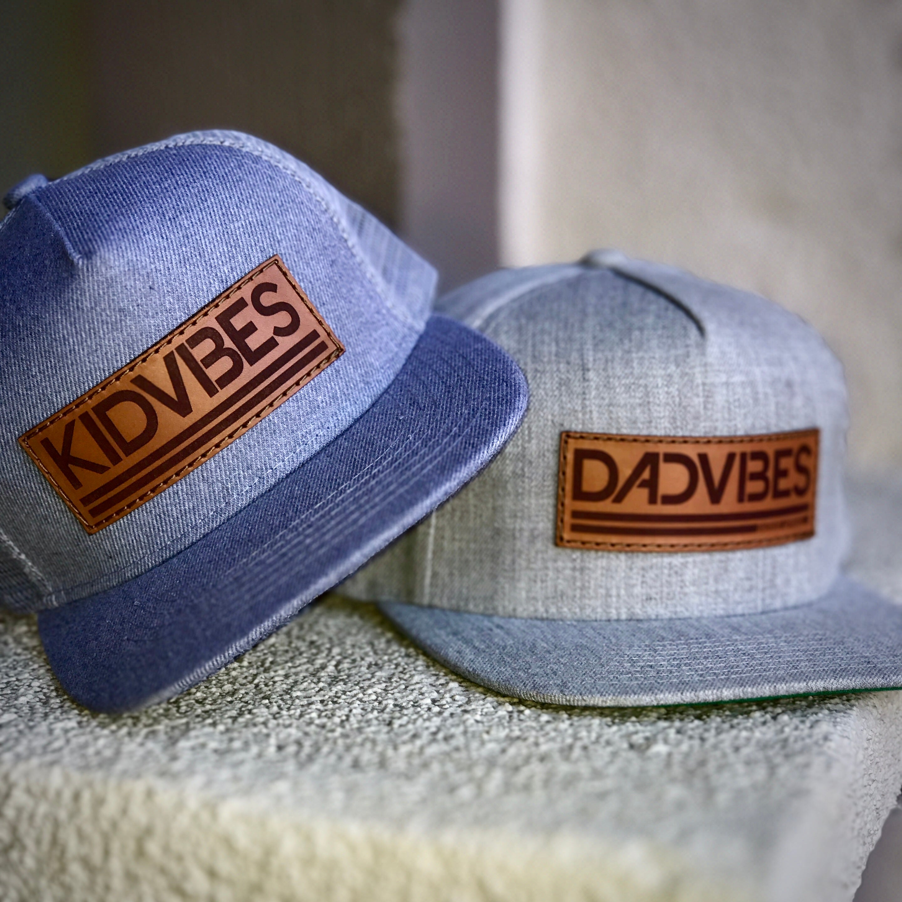 Image of DadVibes Classic - Snapback (Heather Grey)
