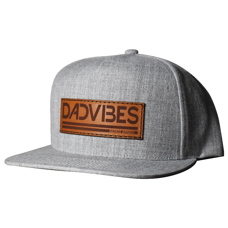 Image of DadVibes Classic - Snapback (Heather Grey)